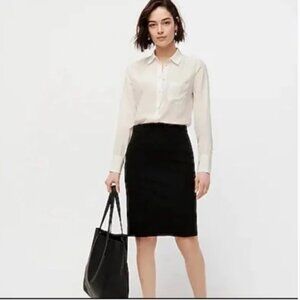 J Crew No. 2 Pencil Skirt‎ - Size 2 - Black